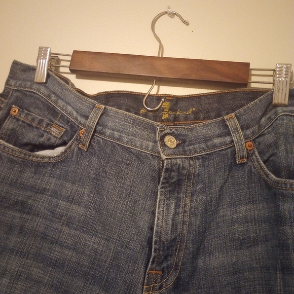 7 for all mankind men's bootcut jeans - Picture 3 of 11